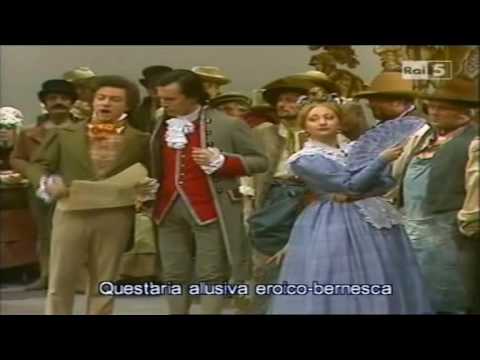 Rossini   La pietra del paragone   Piccola Scala   1982  atto primo