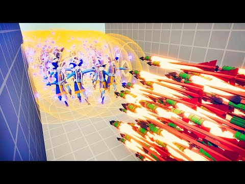 CAN 100x CELESTIAL AEGIS 🟡 vs EVERY GOD | TABS Totally Accurate Battle Simulator