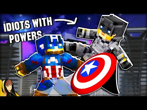 What if IDIOTS had SUPER POWERS in MINECRAFT?!? [Fisks Super Heroes - Mod]
