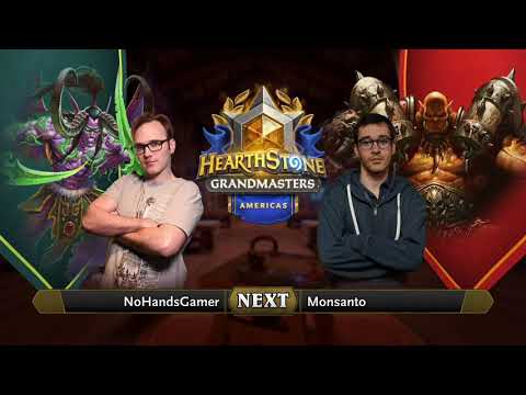 NoHandsGamer vs Monsanto | 2021 Hearthstone Grandmasters Americas | Semifinal | Season 1 | Week 6