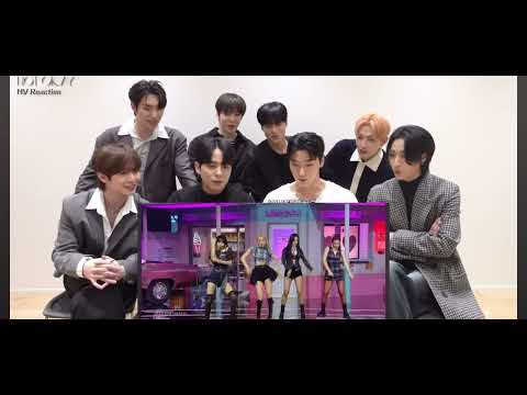 Ateez reaction Black Pink Lovesick Girls