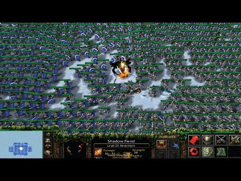 1 Nevermore (C) vs 1000 Footman (Fully Upgrade) 1080p