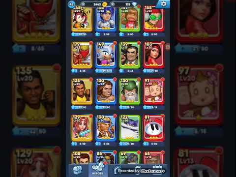 Sega Heroes legendary Tails event!!!!!