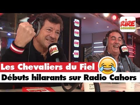 Les Chevaliers du Fiel se souviennent de leurs débuts sur Radio Cahors