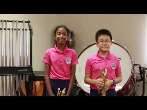 SYF 2014 Arts Presentation Rehearsals - Anderson Primary School (Concert Band)