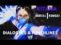 MORTAL KOMBAT 1 KITANA Toutes Les Intros Dialogues Punchlines VF