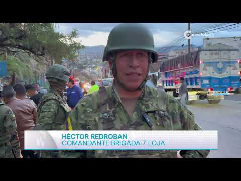 Megaoperativo interinstitucional se desarrolló en varios sectores estratégicos de la ciudad de Loja