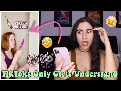 TikToks ONLY Girls Will Understand (PERIOD EDITION) | Just Sharon