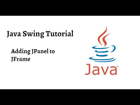 Adding Jpanel To Jframe Part 1 Java Swing Tutorial
