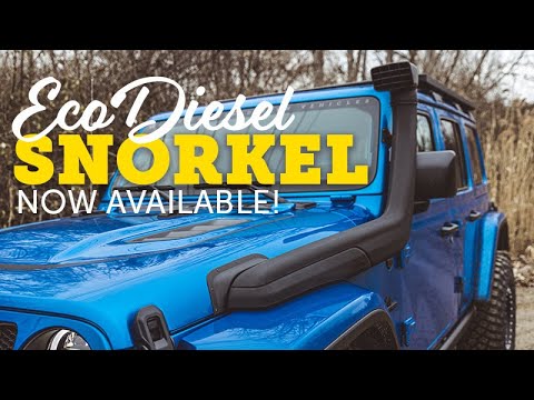 NEW! AEV Snorkel Kit for Jeep Wrangler & Gladiator 3.0L ECODIESEL