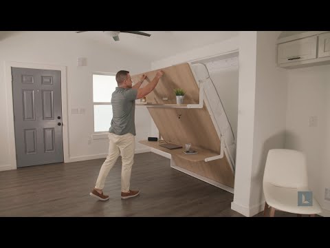 How the Lori Bed Works | Murphy Bed | Wall Bed