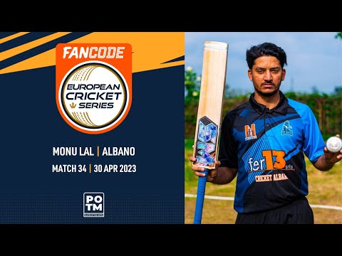 POTM: M.Lal - ALB vs TRA | Highlights | FanCode ECS Milan | 30 Apr 2023 | ECS23.271