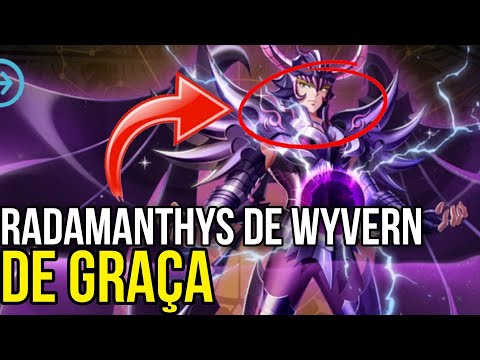 💎RADAMANTHYS DE WYVERN DE GRAÇA NÃO PERCA O SEU - SAINT SEIYA LEGEND OF JUSTICE/LENDAS DA JUSTIÇA