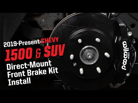 2019-Present - Chevy 1500 Front Brake Install - Wilwood Aero6-DM "Direct-Mount" Brake Kit
