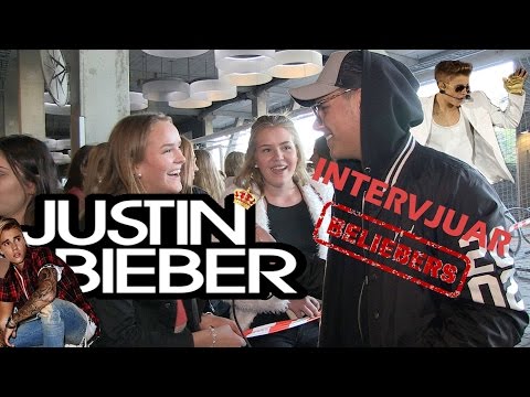 Justin Bieber - Stockholm. Intervjuar Beliebers