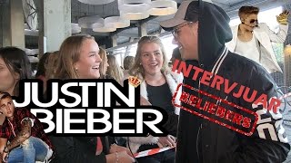 Justin Bieber - Stockholm. Intervjuar Beliebers