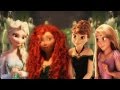 Четыре принцессы времён года|Эльза; Анна; Рапунцель; Мерида 