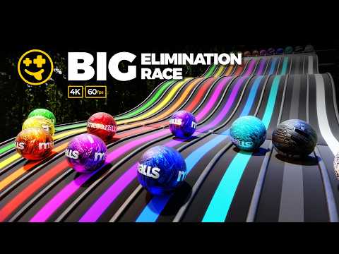 Huge Elimination Race  | #marbles #marblerun #marblerace #asmr #sensory