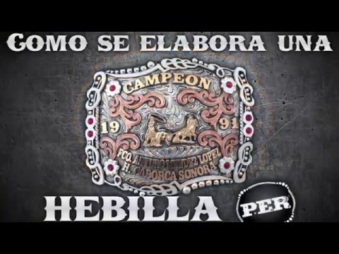 Como se elabora una Hebilla PER / How PER Buckles are made.