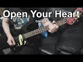 Open Your Heart Crush 40 Guitar COVER