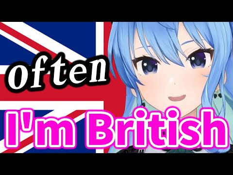 Suichan got British accent【Hololive】