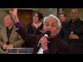 Benny Hinn sings "Nothing is too difficult for Thee" (Ah Lord God)