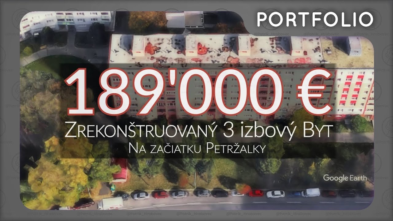 This is What 189'000€  Buys You in Bratislava  (3i Apartment Tour)