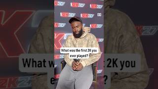 Jaylen Brown's first 2K 🎮🏀