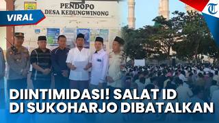Diintimidasi & Diancam! Salat Id Sukoharjo Dibatalkan Mendadak, Panitia Klaim Ditekan Oknum Keamanan
