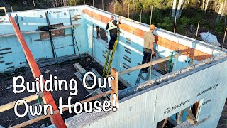 29.10.2022 - Main Floor LVL Install, Nudura ICF Self Build Home!