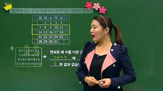 [백점맞는수학]42. 4학년 수학 6.  규칙 찾기_개념_규칙적인 계산식 찾기