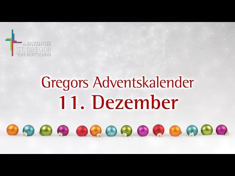 Gregors Adventskalender - Freuet euch