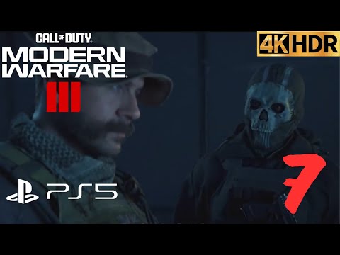 CALL OF DUTY MODERN WARFARE 3 PS5 Walkthrough Gameplay Part 7 (4K 60FPS) No Commentary