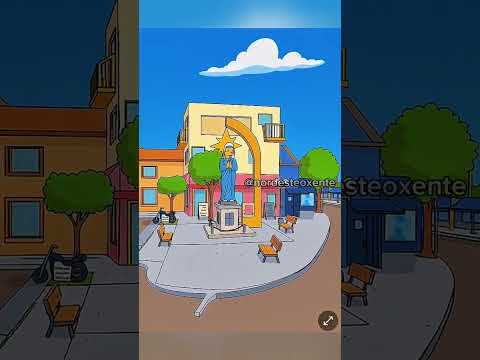 OS SIMPSONS EM CACHOEIRA DOS ÍNDIOS PB #animação #sertão #ossimpsons