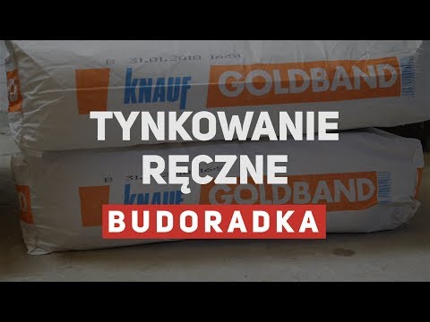 Tynkowanie ręczne - ściany wewnętrzne, tynk gipsowy Goldband