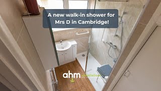 Preview of A new walk-in shower for Mrs D in Cambridge.