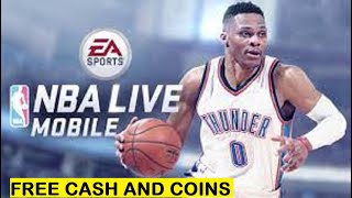 Tutorial NBA LIVE MOD 🔥 NBA LIVE Mobile 2022 💵 Get Free Cash and Coins (100% Working)