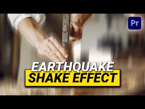 How to Create a CAMERA SHAKE (Premiere Pro Tutorial)