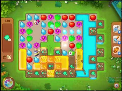 Gardenscapes Level 820