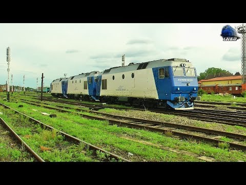 Trio EGM621 64-0962-2, Jimmy 64-1000-0 & Teodora~GM 64-1125-5 in Gara Oradea Station - 31 May 2019