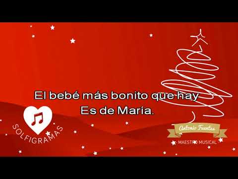 Es de María. Villancico. Fondo musical "completo"