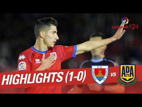 Resumen de CD Numancia vs AD Alcorcón (1-0)