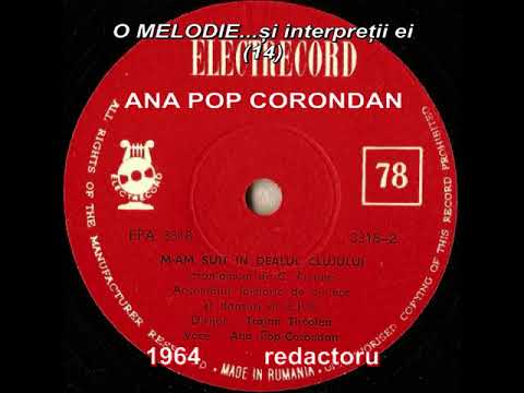 O MELODIE...și interpreții ei (14) - M-am suit în dealul Clujului