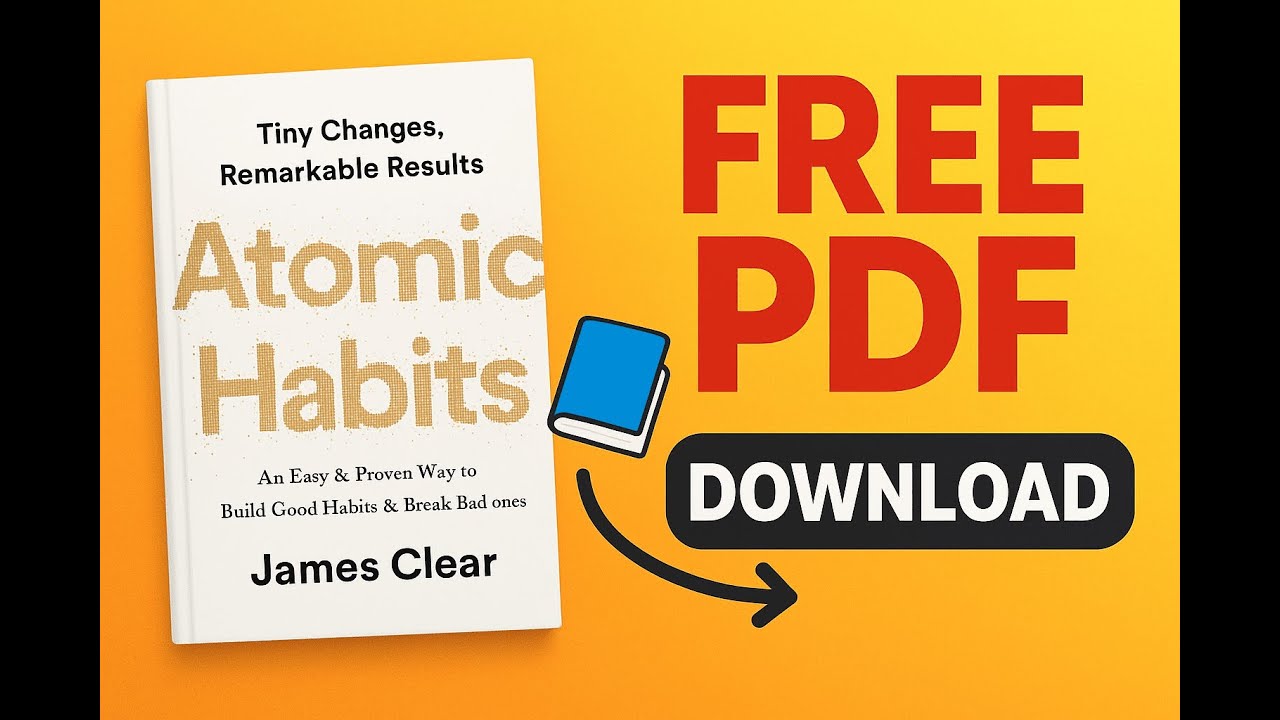 Atomic Habits PDF Free Download 📘 | James Clear Book