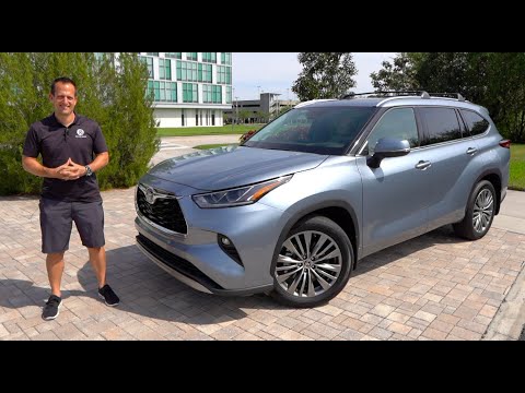 External Review Video Q8MZQ0625Ow for Toyota Highlander Crossover SUV (4th gen, XU70)