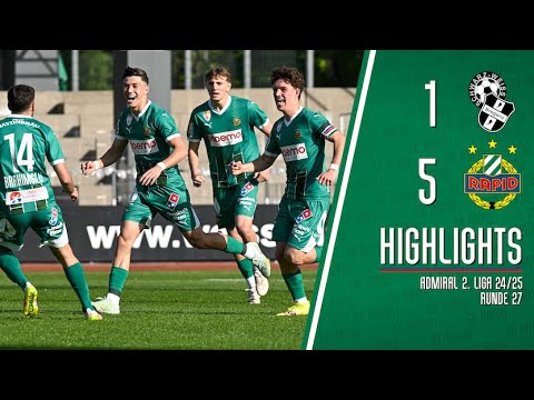 Highlights: Schwarz-Weiss Bregenz – SK Rapid II