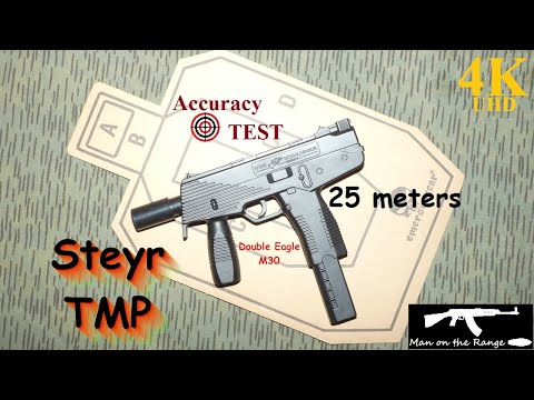 Steyr TMP (Double Eagle) Accuracy test (25m)