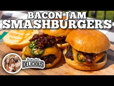 Bacon Jam Smash Burgers | Blackstone Griddles