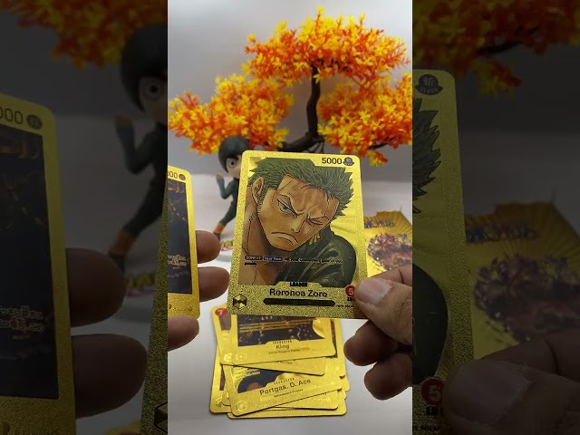 حزمة بطاقات ون بيس الذهبية 55 بطاقة