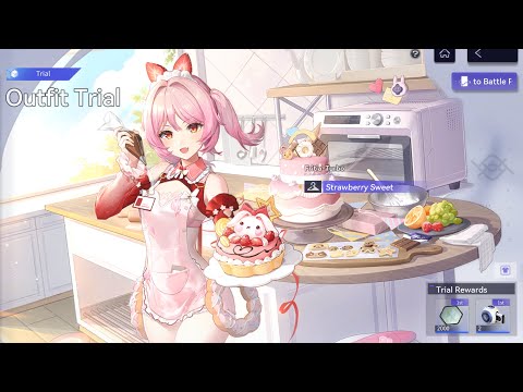 Fritia-Turbo Strawberry Sweet Skill Animations & Gameplay Showcase - Snowbreak: Containment Zone